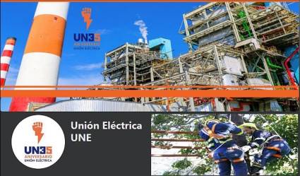 Nota informativa de la Unión Eléctrica de Cuba