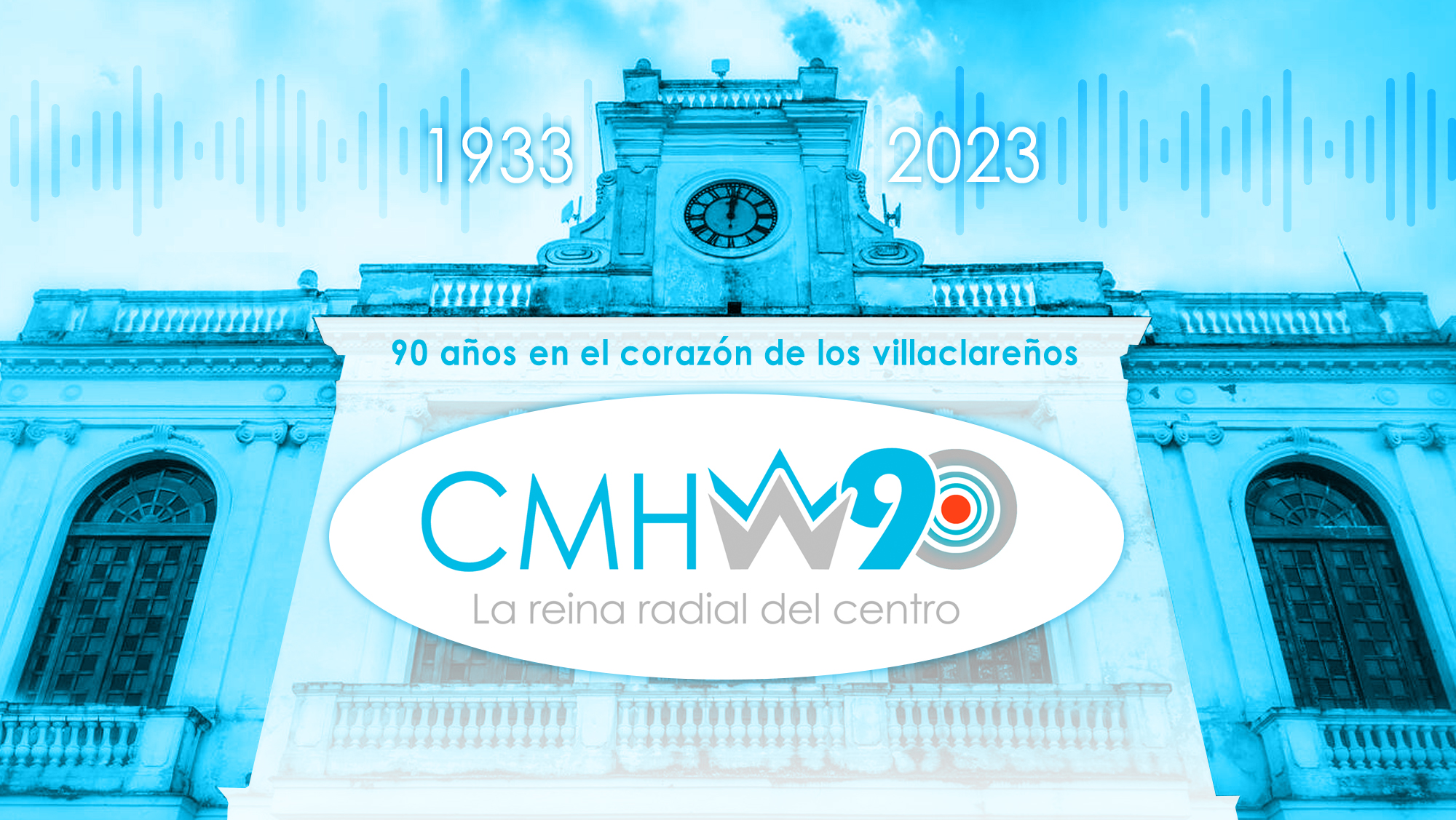 En antena  y en redes sociales, celebración por los 90 años de CMHW 
