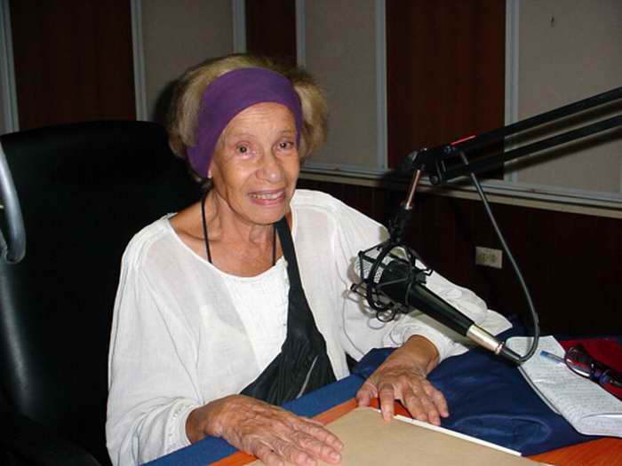 Falleció Georgina Almanza, diva de la radio en Cuba