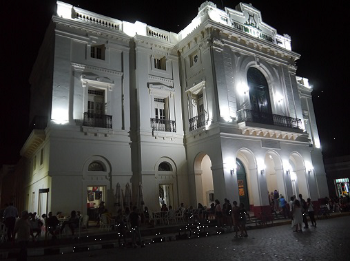 Avanza restauración del Teatro La Caridad, joya de la cultura villaclareña