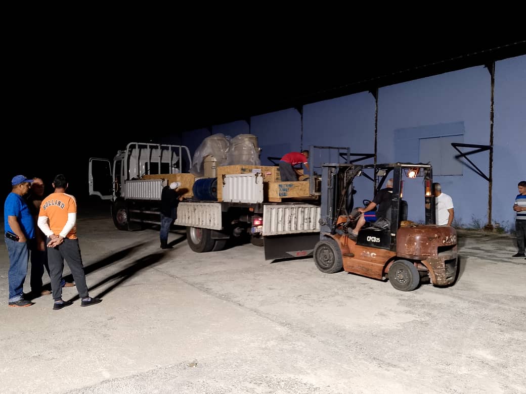 En Santa Clara, seis bombas de agua nuevas para la estación de bombeo Palmarito