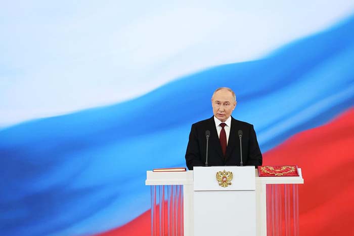 Saluda Díaz-Canel toma de posesión del presidente Vladimir Putin 