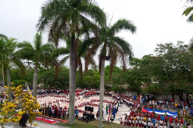 En Santa Clara, evocación a Maceo y Che 