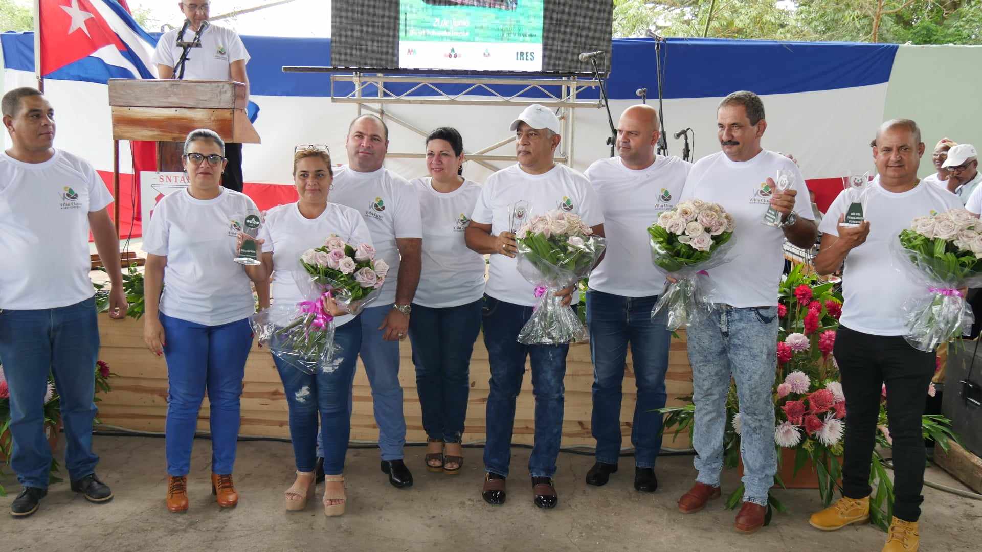 En Villa Clara, acto nacional por el día del trabajador forestal