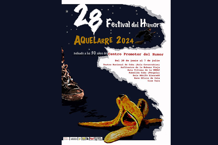 Regresa la risa a Cuba con Festival del Humor Aquelarre 2024