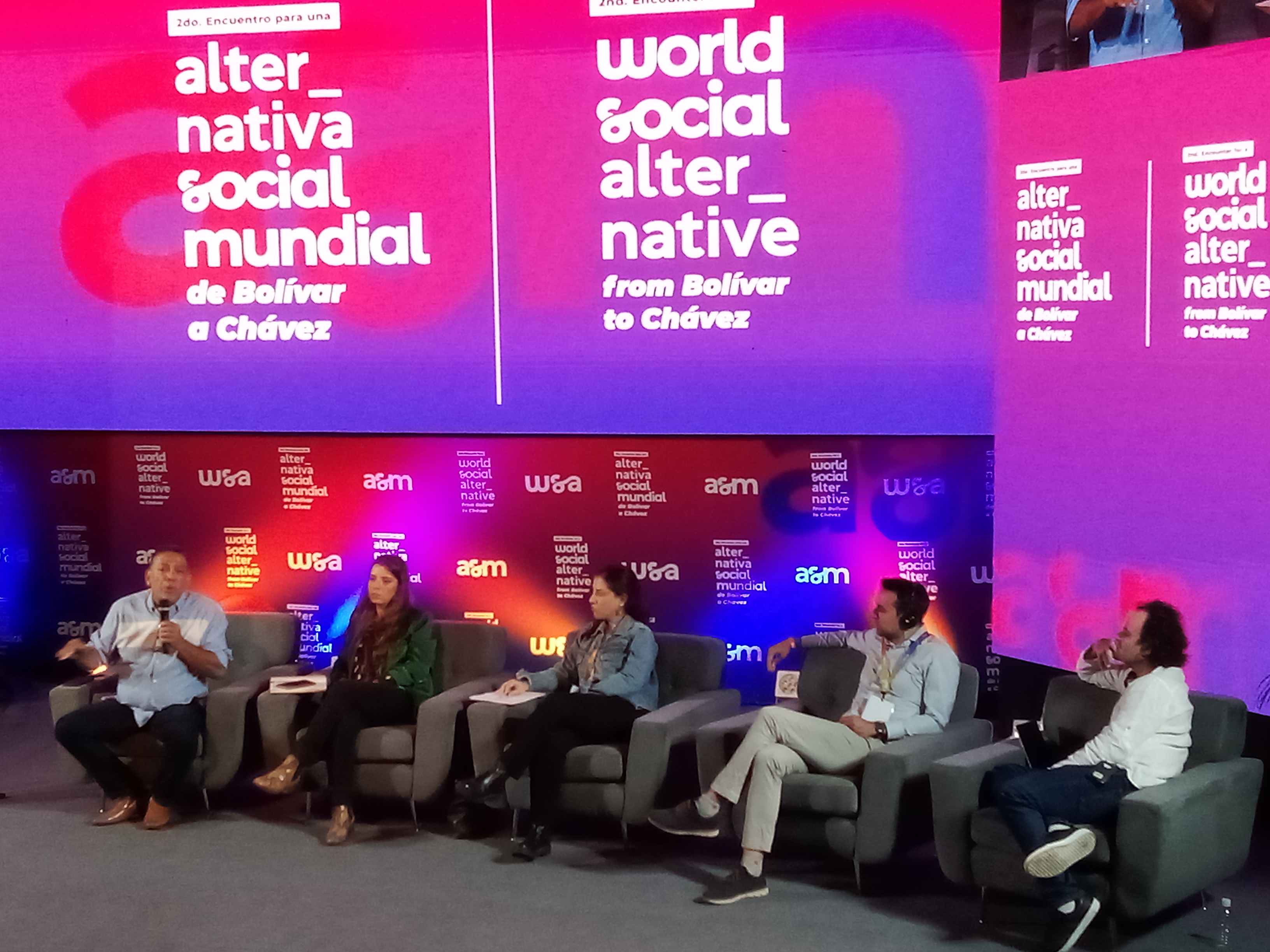 Clausuran en Venezuela II Encuentro para una Alternativa Social Mundial