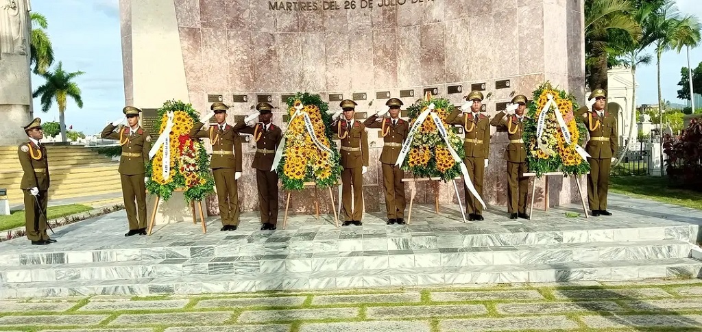Homenaje de Raúl y Díaz -Canel a Frank País y los mártires de la Revolución  