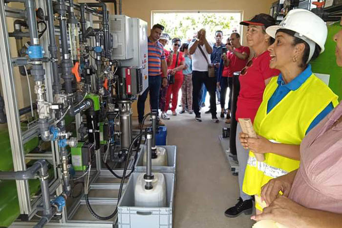 Trabajan en el cambio de matriz energética en abasto de agua