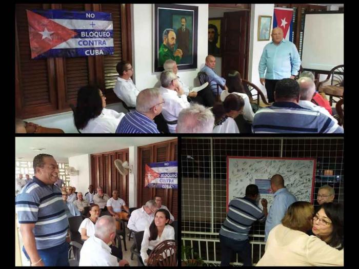Cubanos residentes en Dominicana dialogan con viceprimer ministro