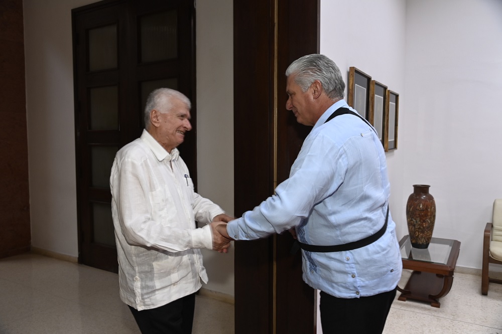 Cuba ofrecerá 200 becas para jóvenes palestinos, “siempre van a tener ese apoyo”, dijo Díaz-Canel