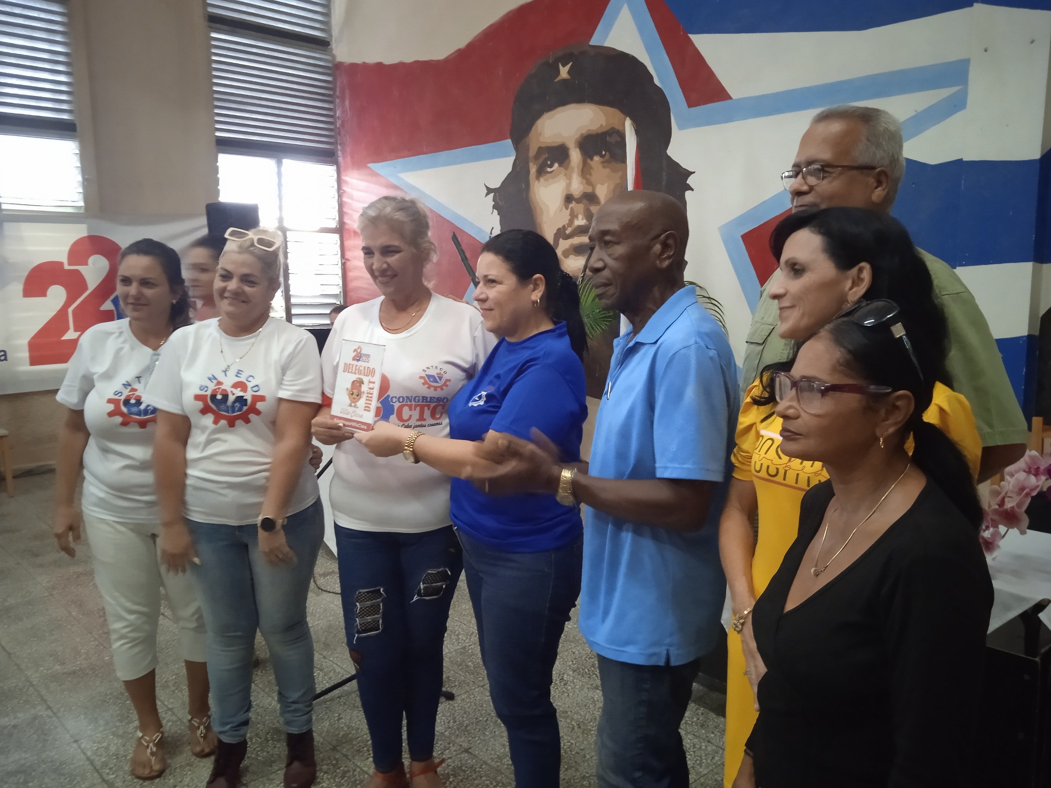 Eligen delegada directa al XXII Congreso de la CTC en Villa Clara