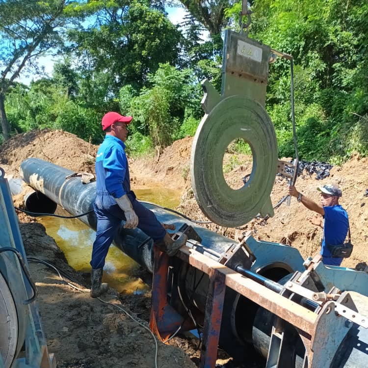 Avanzan labores para restablecer abasto de agua por el sistema Palmarito