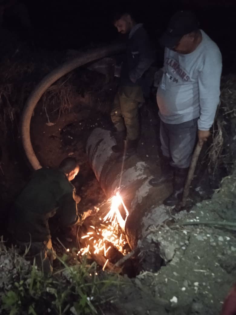 Restableció operaciones sistema de abasto de agua Minerva-Ochoíta