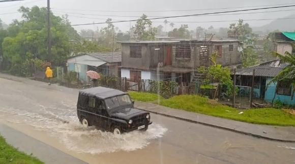  Hasta las siete de la mañana se reportan 128.8 mm de precipitaciones. Foto: Rolbis Llácer 