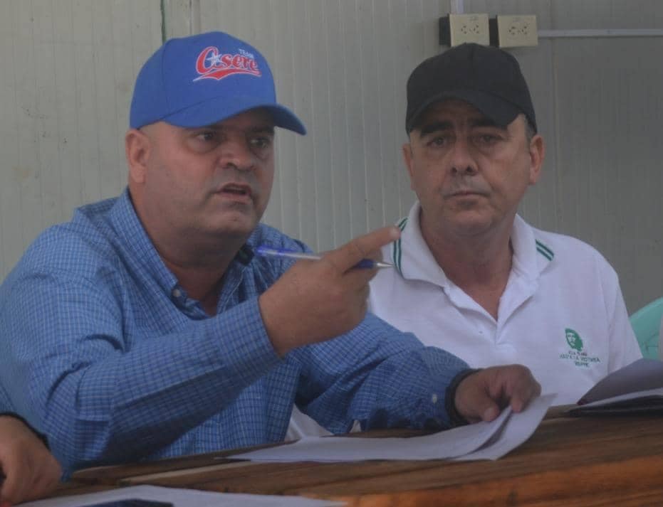 Intercambian con representantes de movimiento político productivo de arroz "Félix González Viego" en Villa Clara