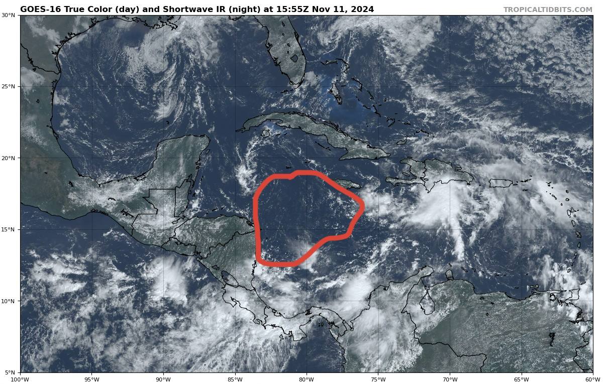 Alta probabilidad de formación de otra depresión en el Caribe