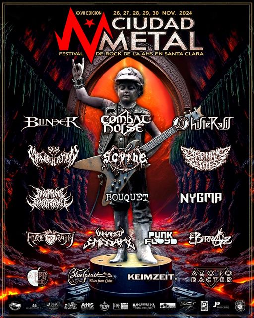 Inicia Festival de Rock Ciudad Metal en Santa Clara