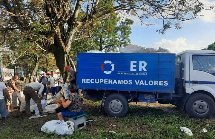 Recuperan 635 toneladas de materias primas en Villa Clara