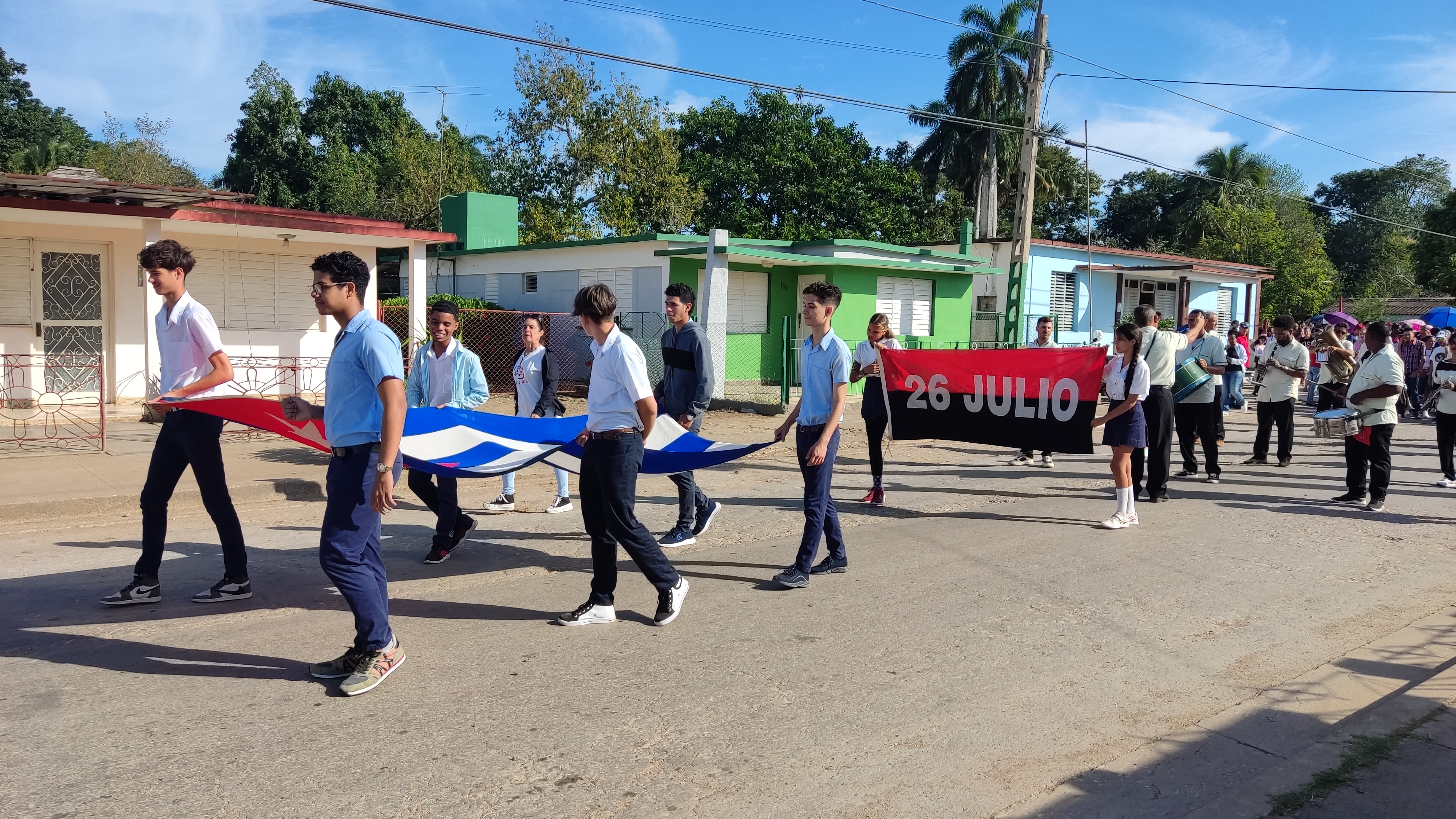 Quemado de Güines rinde tributo a su historia.
