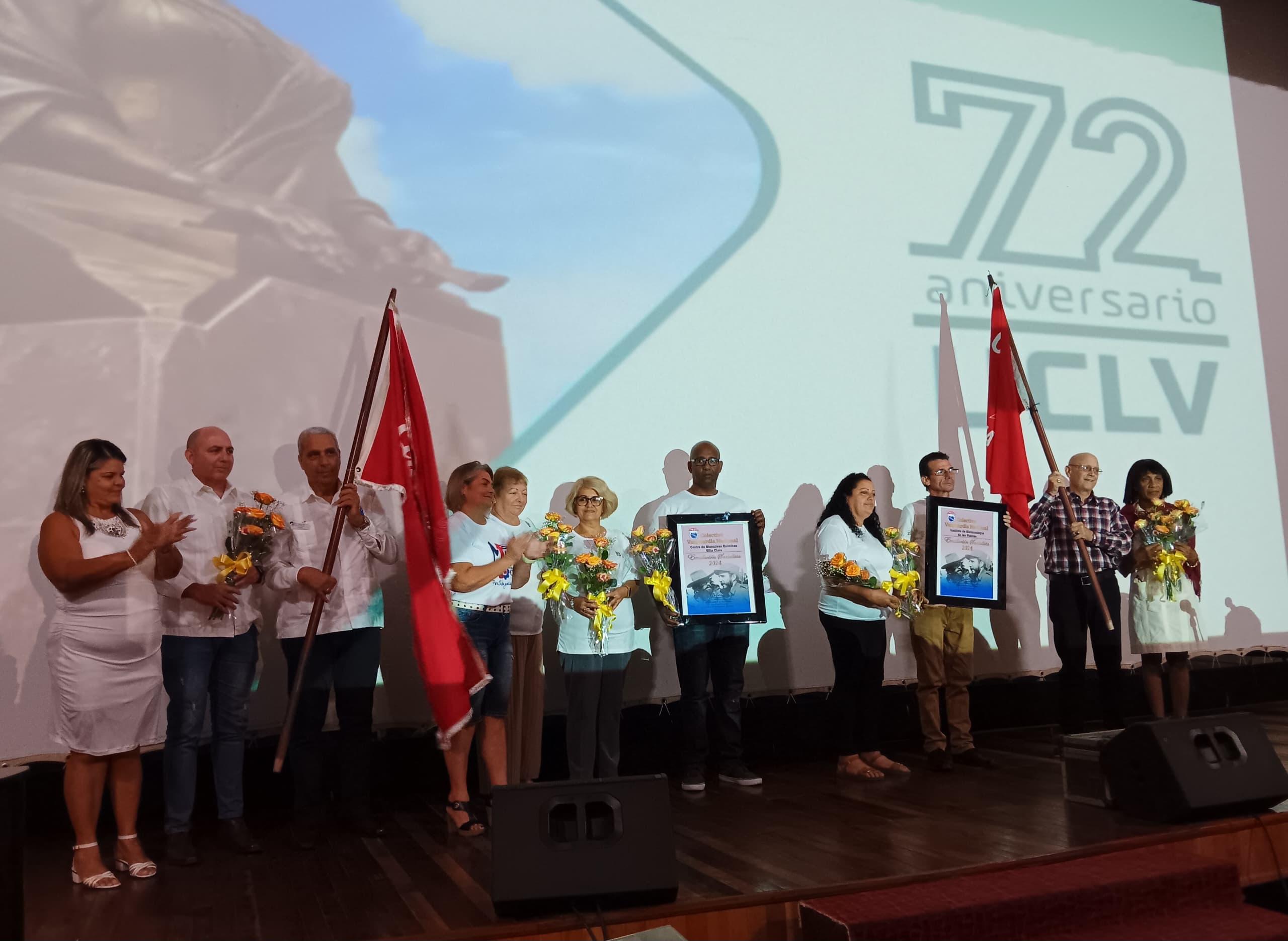 Reconocen a centros de la Universidad Central con la condición de Vanguardia Nacional