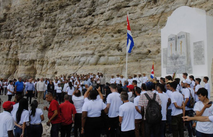 Presidió Díaz-Canel acto nacional en Playita de Cajobabo