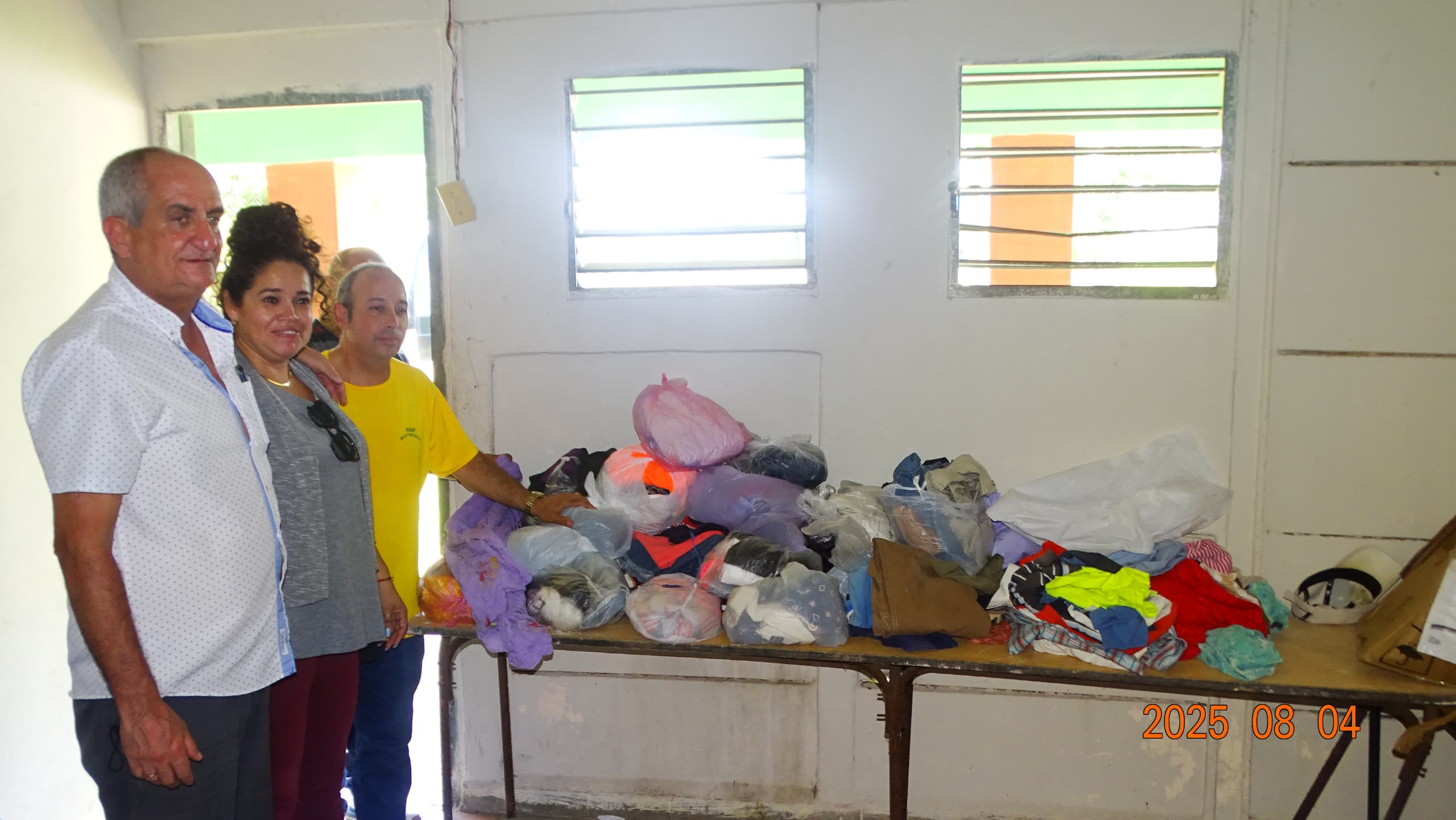 Nuevo gesto de amor: arrendadores de viviendas realizan donativos al Centro de Atención Social en Villa Clara