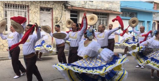 Exitosas presentaciones de Folkdanza en Consejos populares de Santa Clara