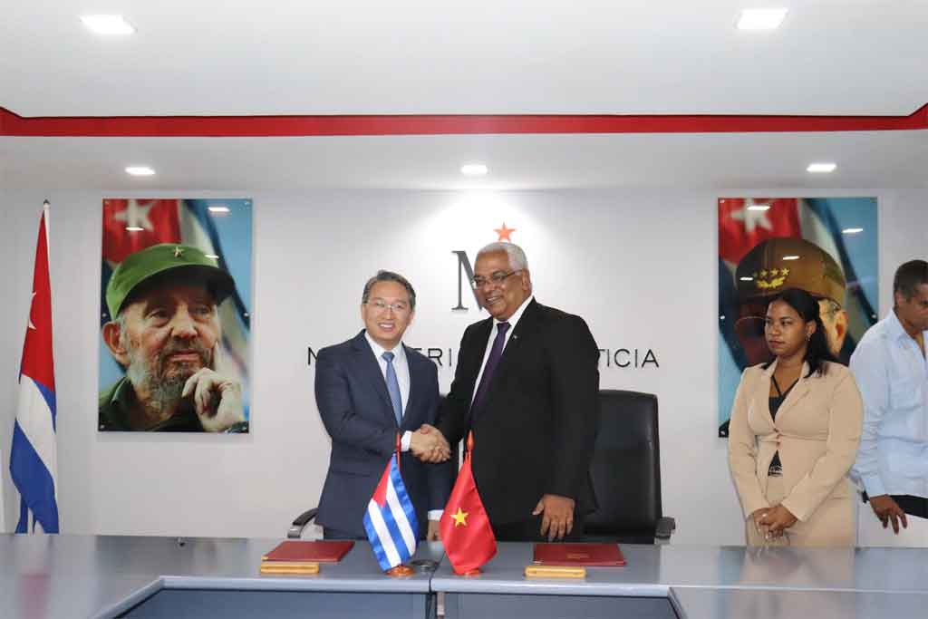Cuba y Vietnam firman acuerdo de Asistencia Técnica