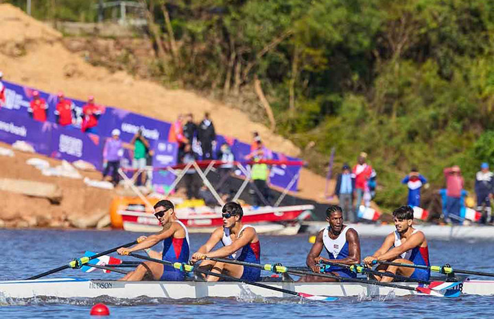 Remo cubano se despide de Asunción 2025 con medalla de oro