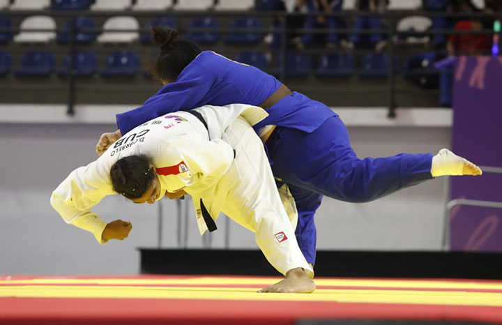 Asunción 2025: judoca cubana Dayanara Curbelo se baña de oro