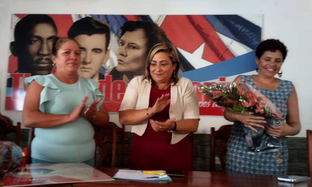 Nueva primera secretaria del Partido en Encrucijada