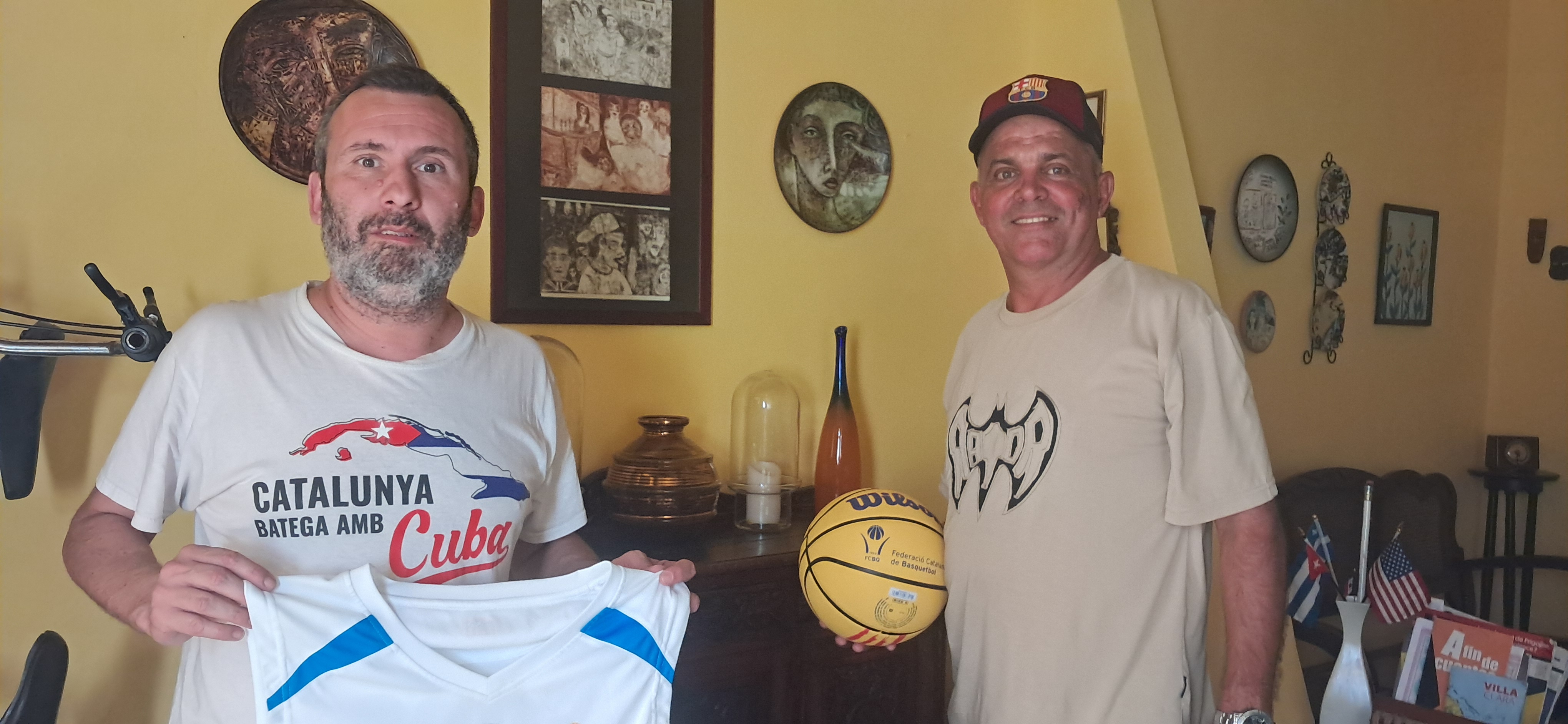 En Santa Clara , Presidente de ONG catalana ratifica solidaridad con Cuba