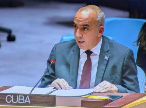 Cuba denuncia en el Consejo de Seguridad escalada de agresiones de EE.UU. contra Venezuela