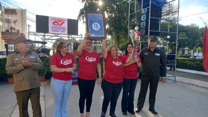 En Placetas, acto central provincial por aniversario 67 del Triunfo de la Revolución cubana