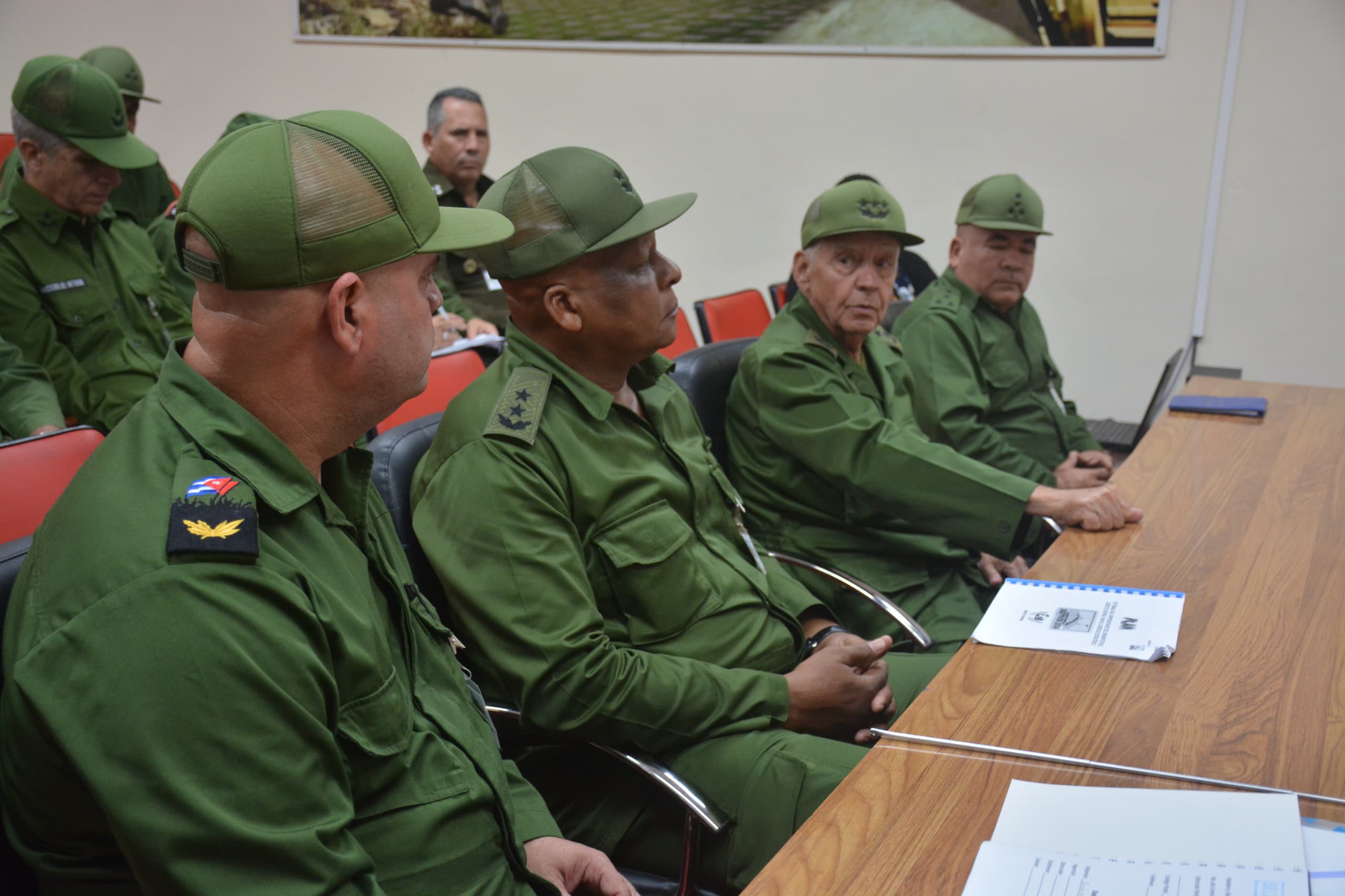 Preside viceministro de las FAR segunda jornada del Ejercicio Estratégico Bastión 2024 en Villa Clara 