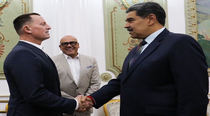 Propone Nicolás Maduro Agenda Cero a enviado especial de Estados Unidos (+Audio)
