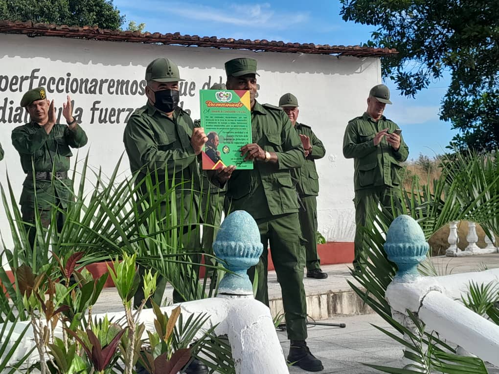 Inicia año de preparación para la defensa en Regimiento de Tropas Especiales de Santa Clara 