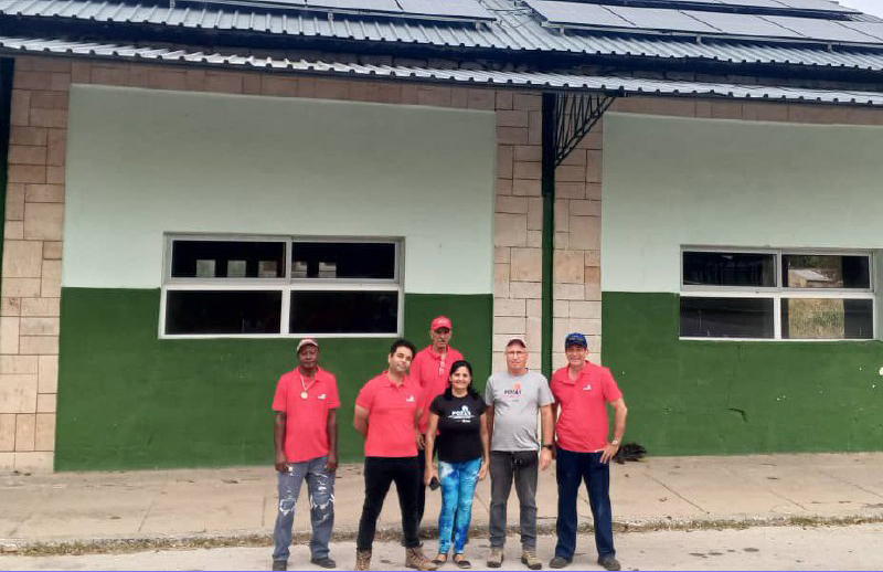 Proyecto POSAS beneficia electrificación en Villa Clara