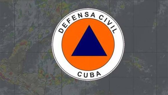  Defensa Civil de Cuba alerta sobre posibilidad de intensas lluvias desde la tarde de hoy