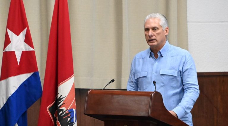 Díaz-Canel: El pueblo cubano tiene una dignidad que no es negociable