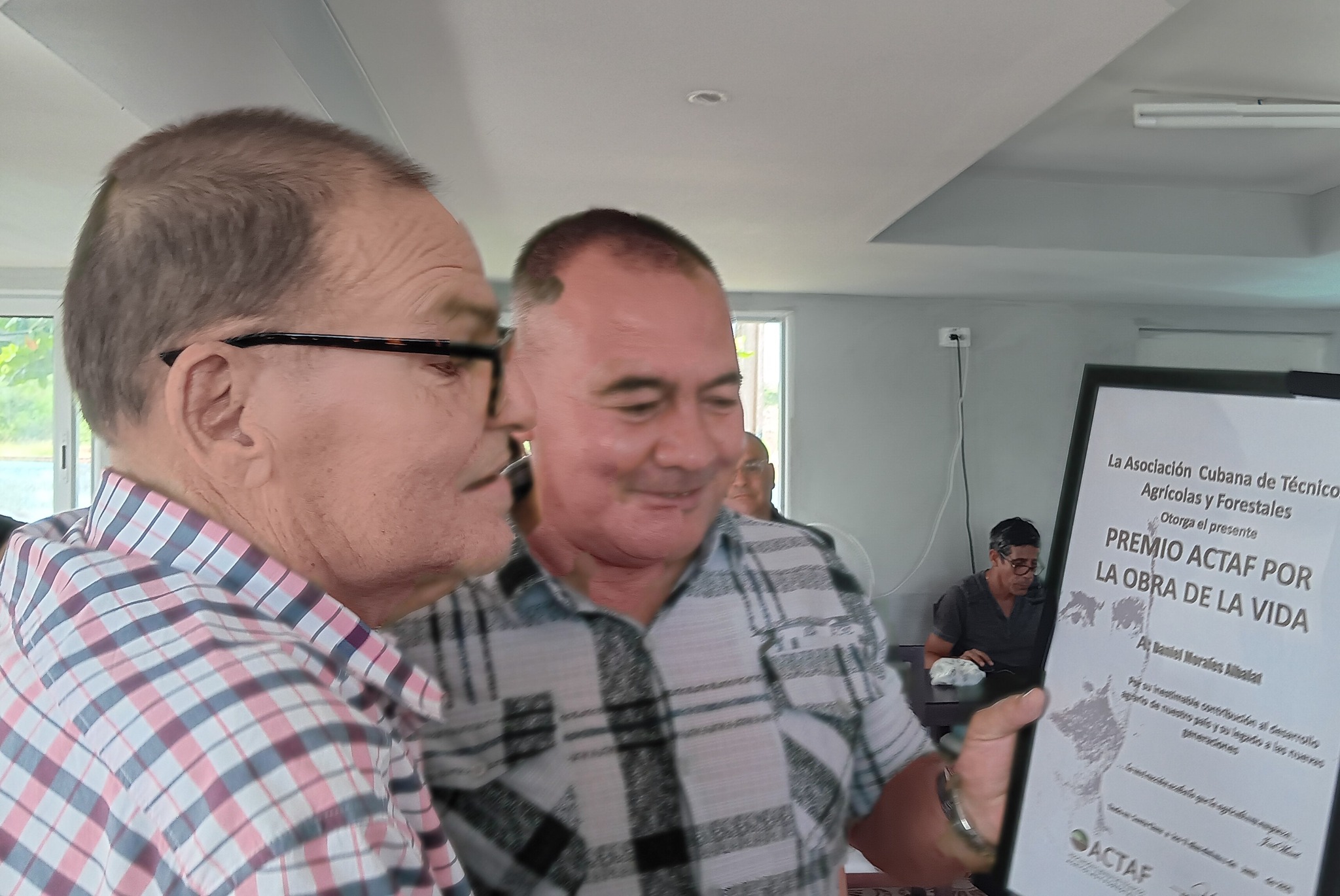 Daniel Morales Arbalat, Premio a la obra de la vida de la Asociación de Técnicos Agrícolas y Forestales
