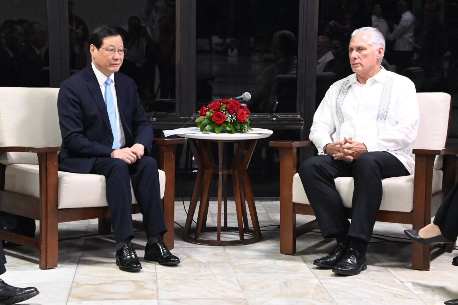 Recibe Díaz-Canel a Ying Yong, Fiscal General de la República Popular China