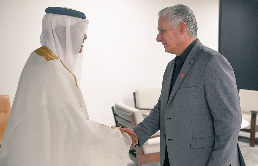 Recibió Díaz-Canel a embajador de Arabia Saudita 