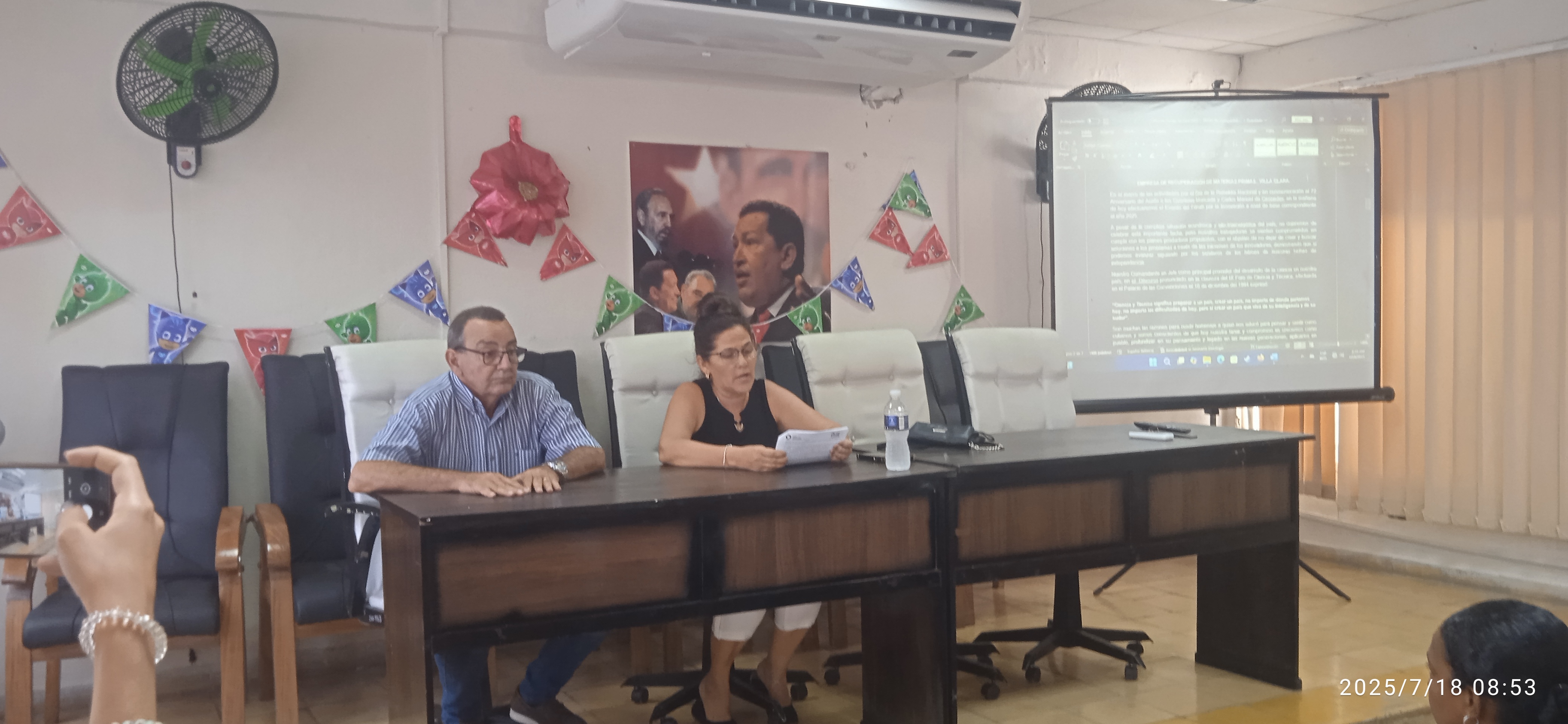Fórum por la Innovación en la Empresa de Recuperación de Materias Primas de Villa Clara