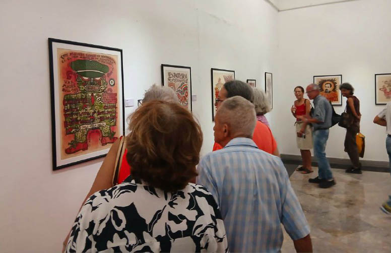 Exponen selección de obra gráfica de Alfredo Sosabravo
