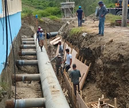En fase final trabajos para restablecer el abasto de agua desde Minerva-Ochoíta