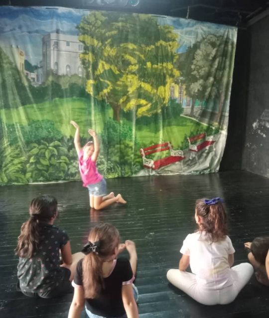 El grupo teatral Dripy ha añadido a sus experiencias de verano los talleres para niños