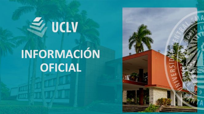 UCLVnuestra informa sobre matrícula para el curso 2025-2026