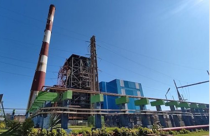 Termoeléctrica Guiteras en línea con sistema eléctrico 