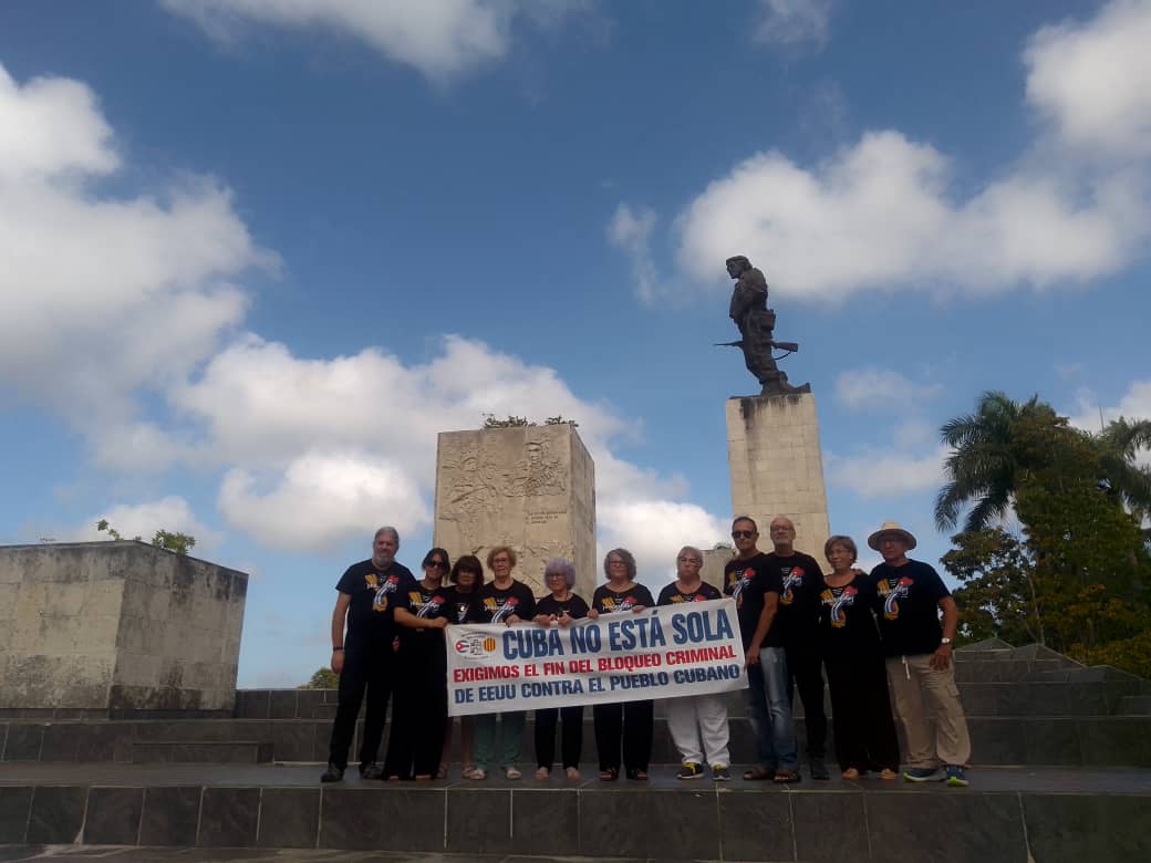 Brigada Española de Solidaridad visita Villa Clara
